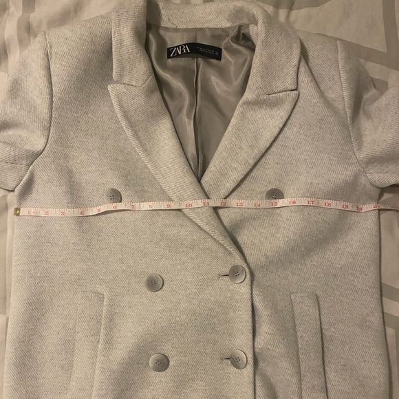 Light grey dress coat - Picture 3 of 5